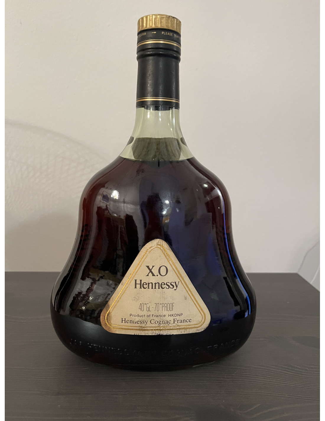 Hennessy XO Cognac 750ml Empty Collectible Bottle W/ Box