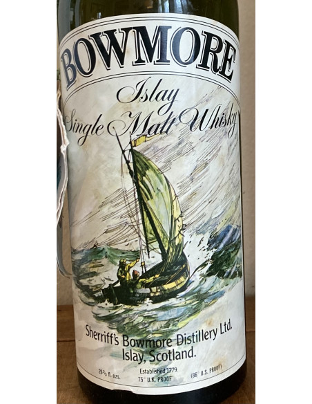 Bowmore Whisky Bowmore Sherriff's 1970s 012