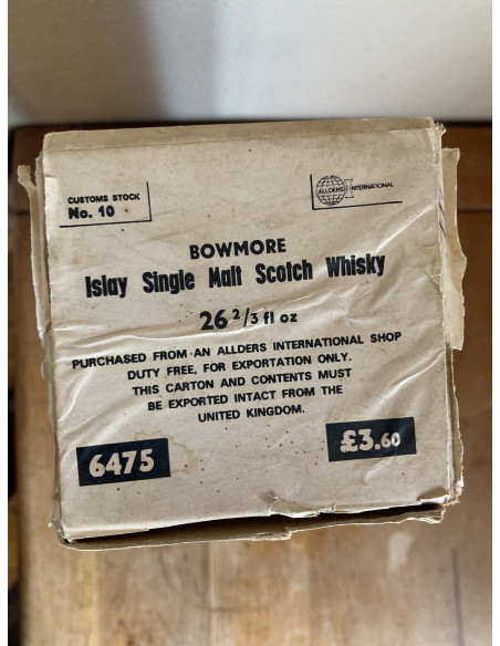 Bowmore Whisky Bowmore Sherriff's 1970s 014