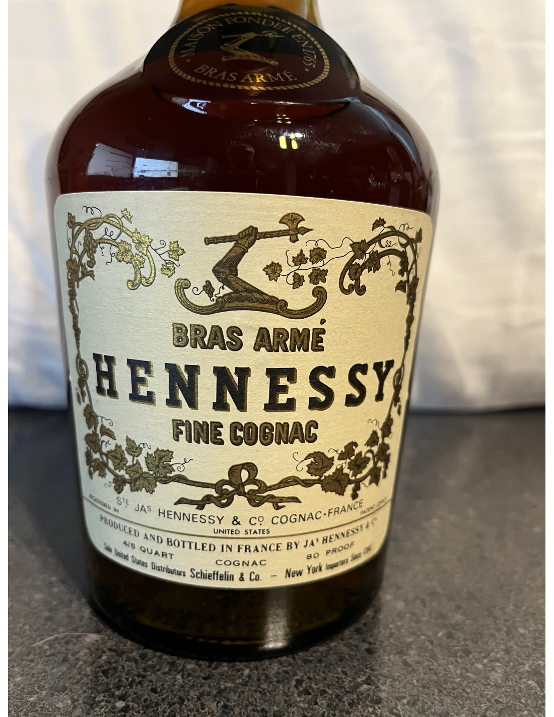COGNAC HENNESSY BRAS D OR 75 CL 40 % - Products - Whisky Antique, Whisky &  Spirits