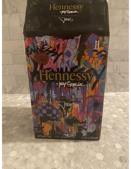 Hennessy Cognac JonOne Deluxe Edition Gift Set magnum 1.75L 013