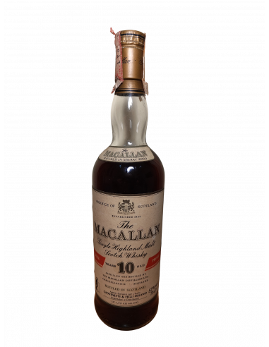 The Macallan Whisky 10 Year Old Full Proof Bot.1980s 01