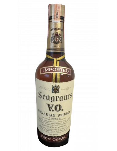 Seagram's V.O. 6 Years Old Whiskey (1970s) 01