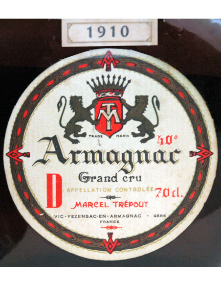 Marcel Trépout 1910 Grande Reserve Speciale Armagnac 011