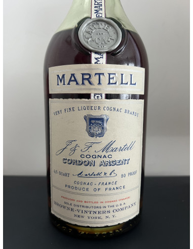 Martell Cognac Cordon Argent 4/5 Quart