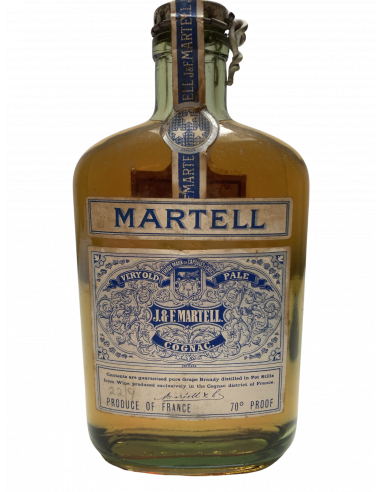 Martell Cognac Very Old Pale Three Star Flask 01