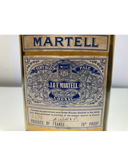 Martell Cognac Very Old Pale Three Star Flask 010