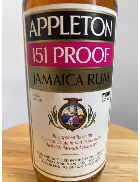 Appleton Estate Rum 151 Proof 1970s 010