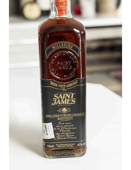 Saint James Vintage 1982 Rhum Vieux Agricole 010