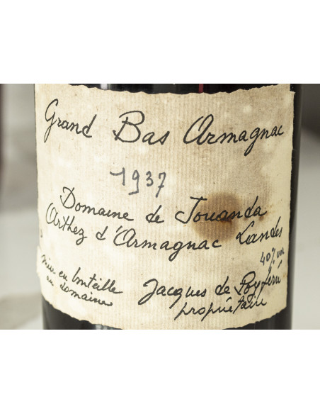 Grand Bas Armagnac 1937 Domaine de Jouanda - Jacques de Poyferre (Magnum 1.5L) 011