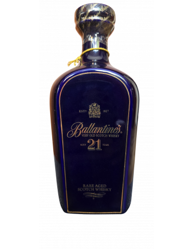 Ballantine's 21 Years Old Whisky Ceramic Decanter 01