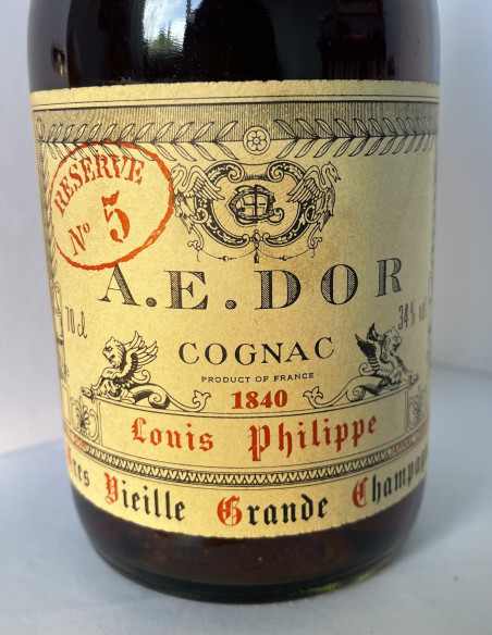 A.E. DOR Louis Philippe Reserve N°5 Très Vieille Grande Champagne Cognac 011