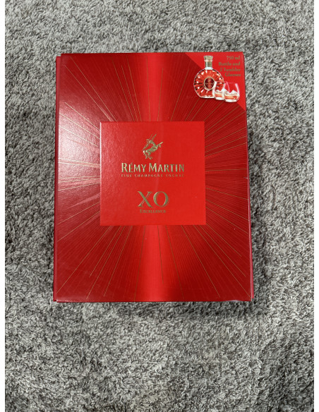 Remy Martin Cognac XO Excellence in set with 2 glasses 014