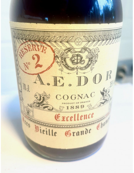 A.E. DOR Cognac Reserve No2  Age D´Or 1889  Excellence 013