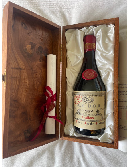 A.E. DOR Cognac Reserve No2  Age D´Or 1889  Excellence 016