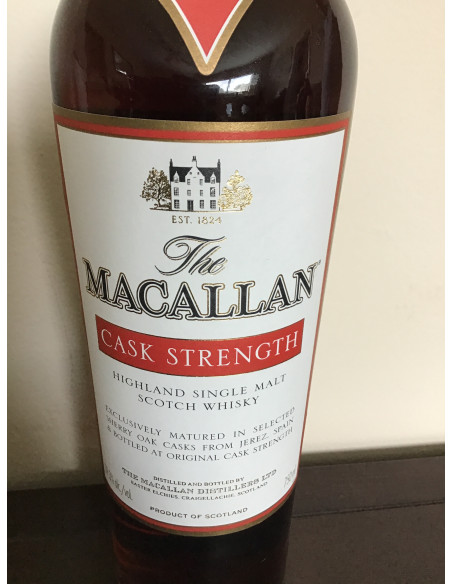 The Macallan Whisky Cask Strength 011