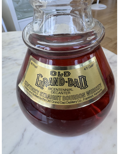 Old Grand-Dad Kentucky Straight Bourbon Bicentennial Decanter 011