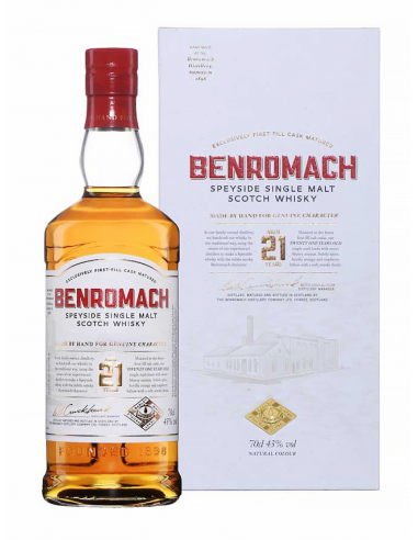 Benromach 21 Years Whisky