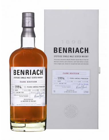 Benriach 27 Years 1994 Smoky PX Puncheon Single Cask 1857 Whisky