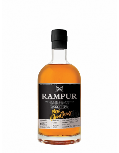 Rampur 8 Years 2015 First Fill Bourbon New Vibrations Whisky