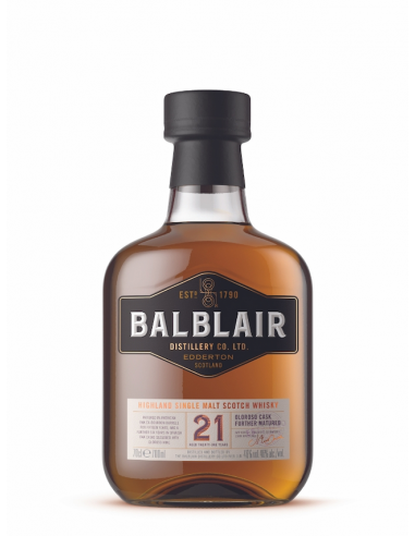 Balblair 21 Years Whisky