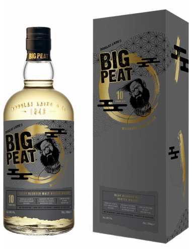 Big Peat 10 Years Mizunara 75 Years Anniversary Whisky