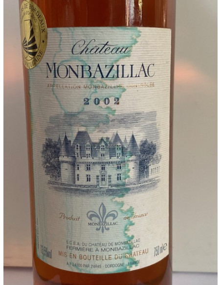 Chateau Monbazillac 2002 Wine 011