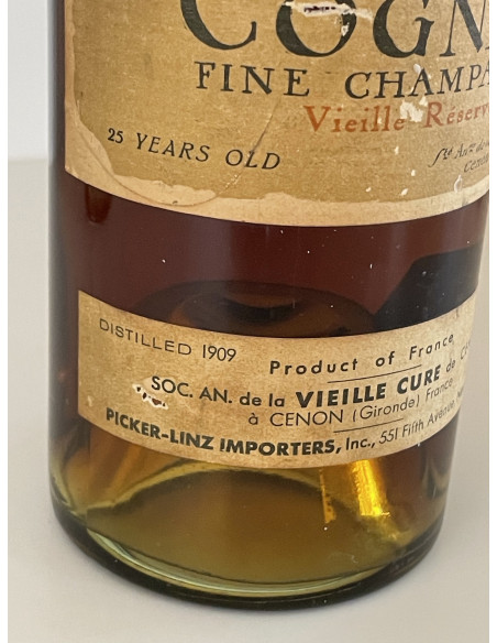 La Vieille Cure V.A. Vieille Reserve 25 Years Old Cognac 012