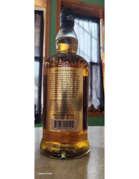 Springbank Whisky Limited Edition 21 Years Old 08