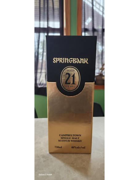 Springbank Whisky Limited Edition 21 Years Old 012