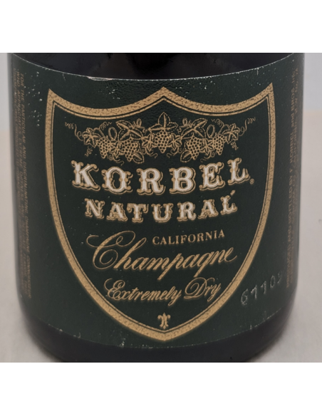 Korbel Cellars Natural California Champagne 011