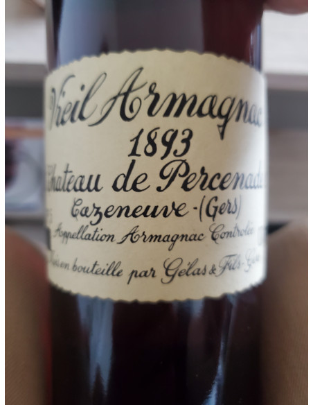 Château de Percenade Vieil Armagnac 1893 010