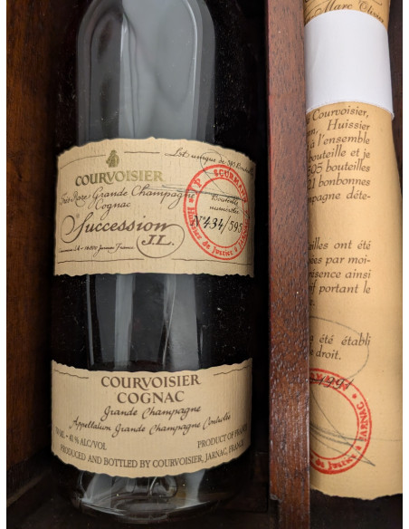 Courvoisier Cognac Succession J.L. 010