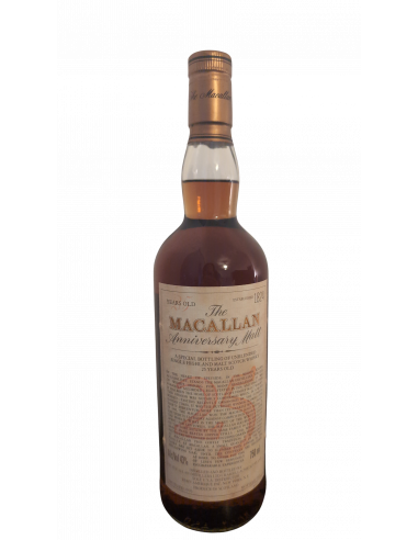 The Macallan Whisky 25 Years Old Anniversary Malt 01