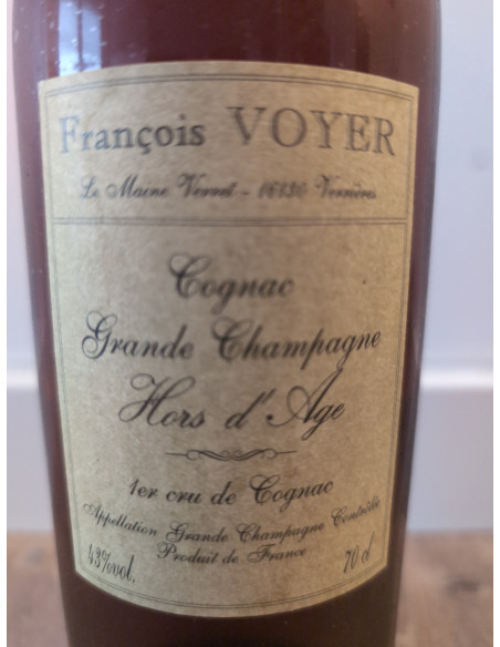 François Voyer Cognac Grande Champagne Hors d'Age 011