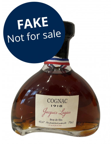 Jacques Lagan 1918 Cask Strength Cognac (Counterfeit) 01