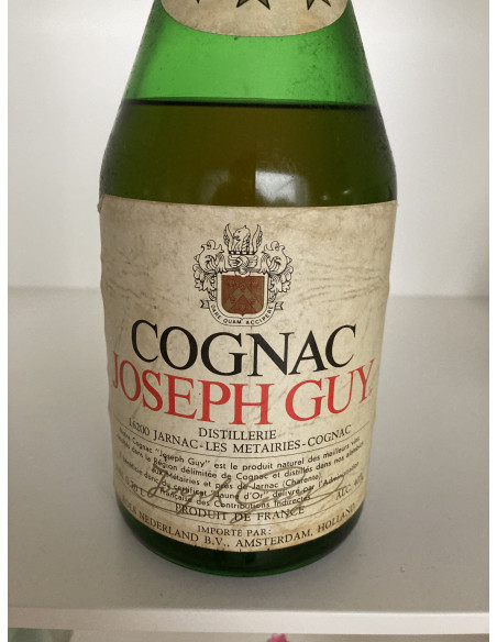 Joseph Guy Cognac Three Stars *** Joseph Guy 010