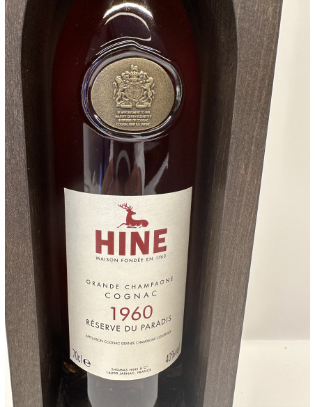 Hine Cognac Reserve du Paradis 1960 010