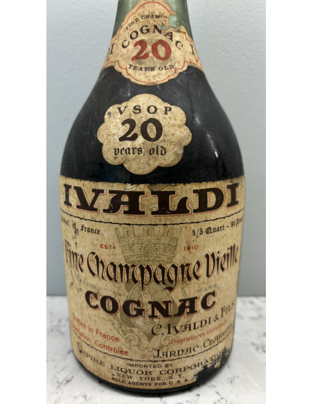 Ivaldi VSOP 20 years old Cognac 010