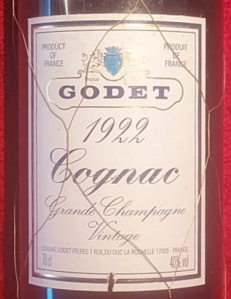 Godet Cognac Vintage 1922 010