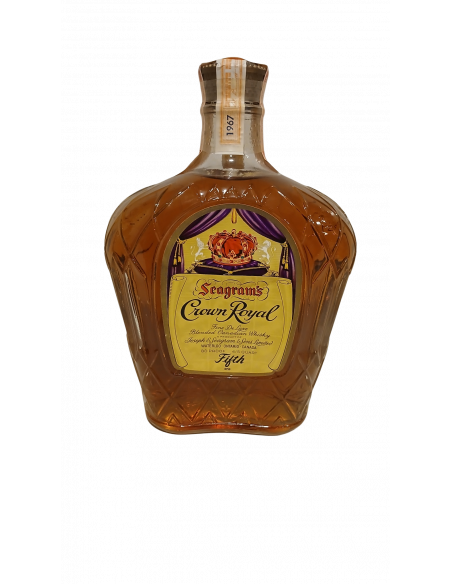 Seagram's Crown Royal Fifth Whisky (bottled 1967) 08