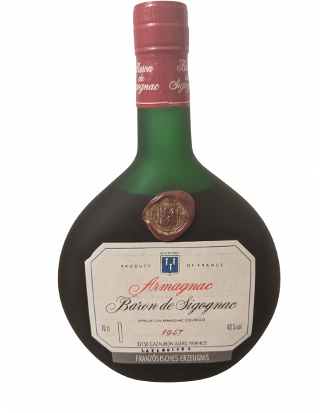 Baron de Sigognac Millesime 1947 Armagnac 06