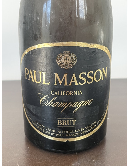 Paul Masson Vintage 1982 California Brut Champagne 010