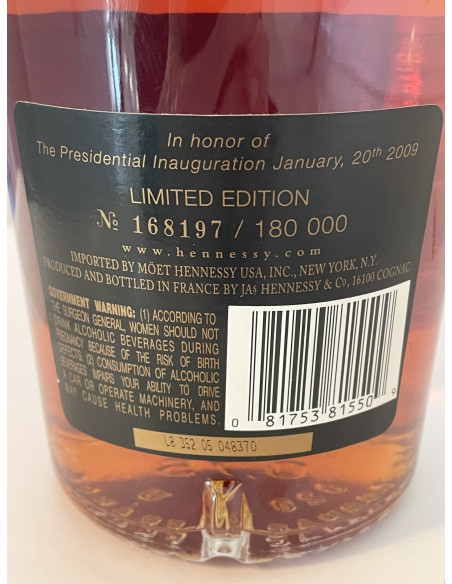 Hennessy Cognac Limited VS edition in Honor of the 44th president 012