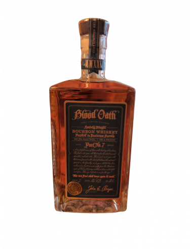 Blood Oath Pact No 7 Whisky 01