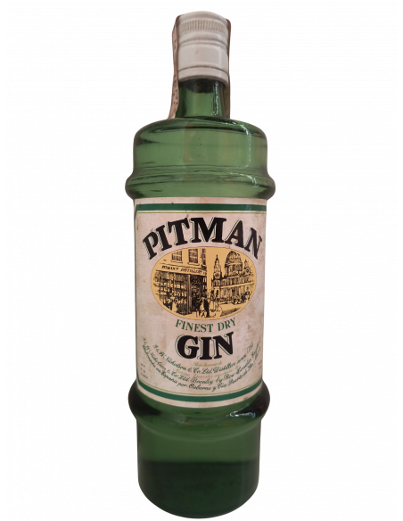 Pitman Finest Dry Gin (1970s) 06