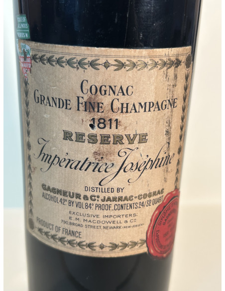 Gagneur and Co Reserve Imperatrice Josephine 1811 Cognac 011