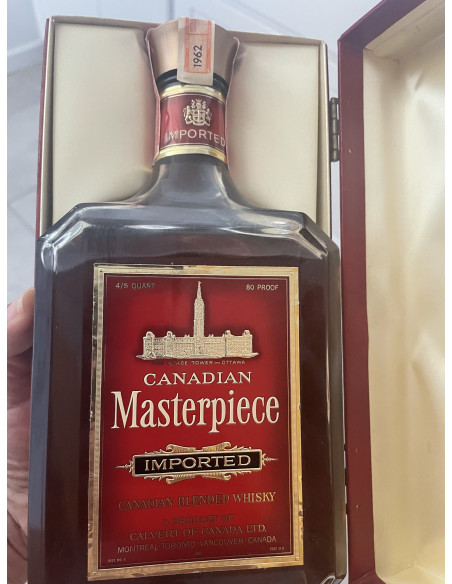 Canadian Masterpiece 1962 Blended Whisky 012