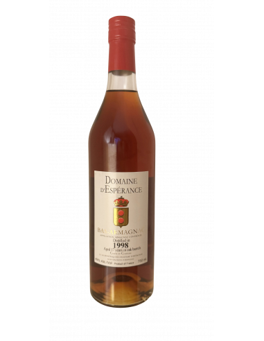 Domaine D'Esperance Vintage 1998 Armagnac 01