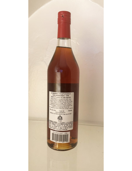 Domaine D'Esperance Vintage 1998 Armagnac 08